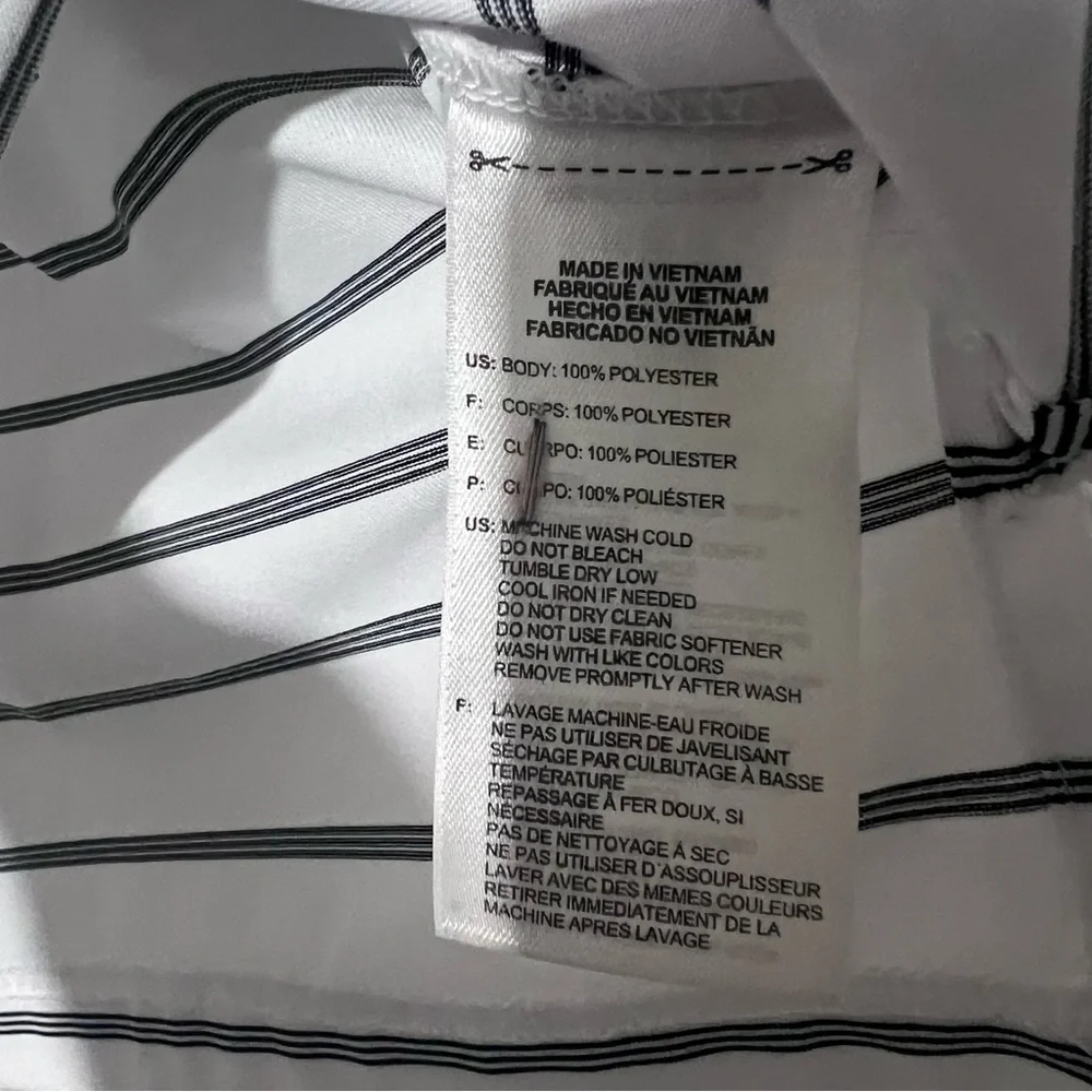 Adidas Pure Motion Men’s Collard Short Sleeve Shirt Size Medium